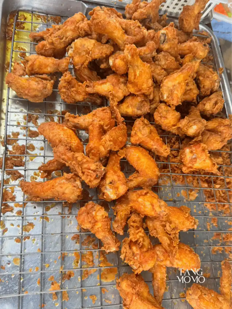 ร้านไก่ทอด 5 บาท สะพานพระนั่งเกล้า