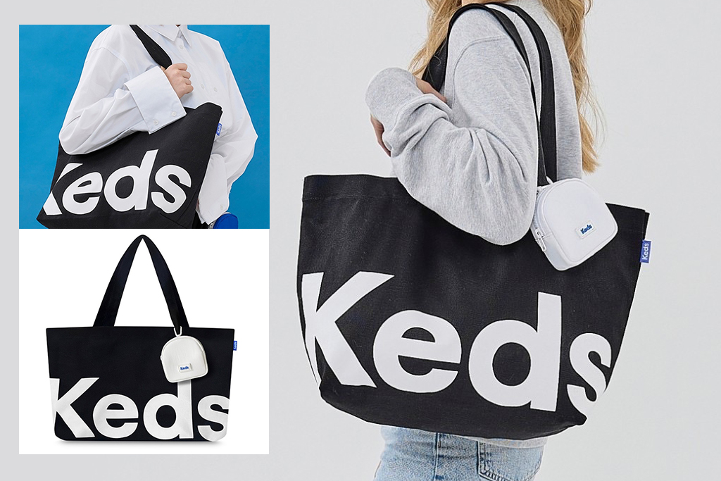 KEDS กระเป๋าผ้าสีดำ