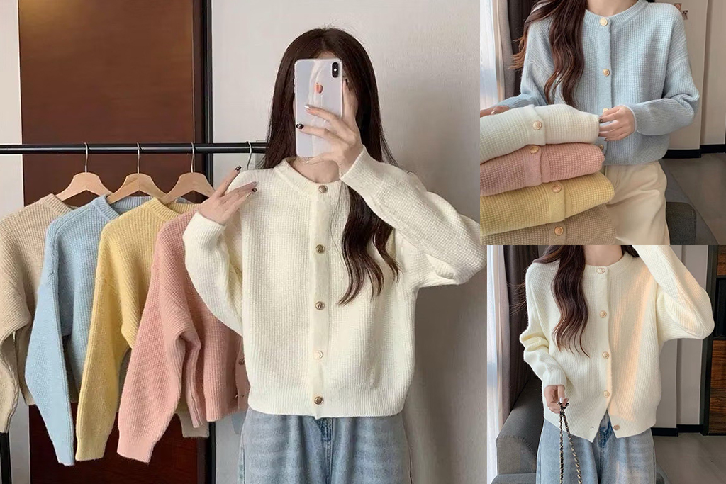 เสื้อกันหนาวผู้หญิงเกาหลี