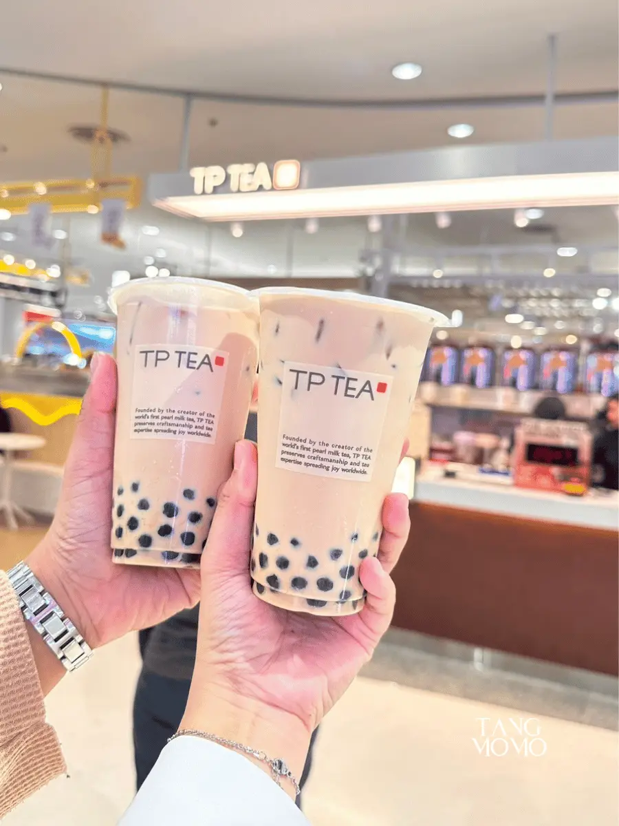 ชานมไข่มุกพรีเมียม TP TEA