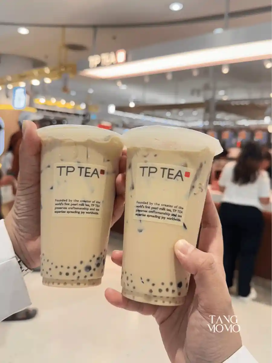 ชานมไข่มุกพรีเมียม TP TEA